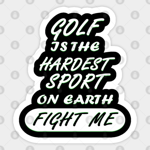 Golf Hole in One Club Club Sticker by FindYourFavouriteDesign